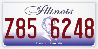 IL license plate Z856248