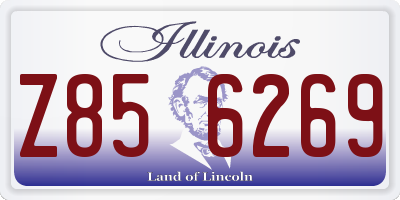 IL license plate Z856269