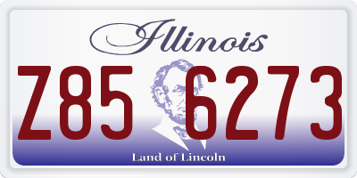 IL license plate Z856273