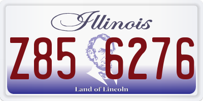 IL license plate Z856276