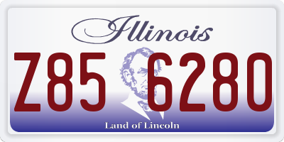 IL license plate Z856280