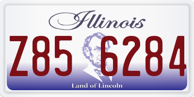 IL license plate Z856284