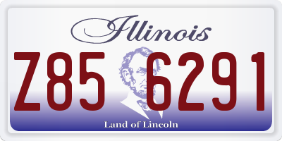 IL license plate Z856291
