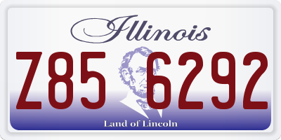 IL license plate Z856292