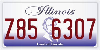 IL license plate Z856307