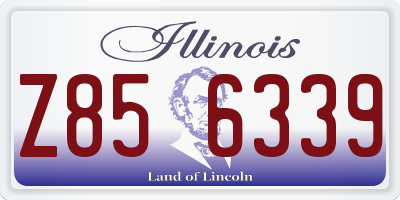 IL license plate Z856339