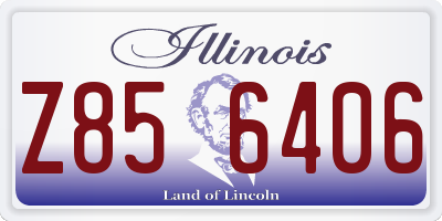 IL license plate Z856406