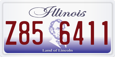IL license plate Z856411