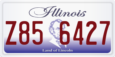 IL license plate Z856427