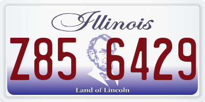 IL license plate Z856429