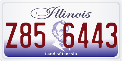 IL license plate Z856443