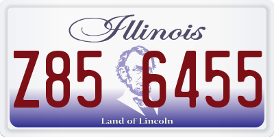 IL license plate Z856455