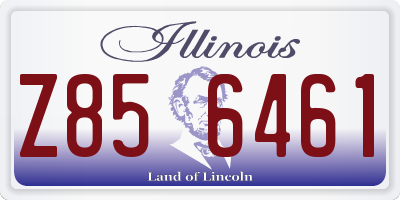 IL license plate Z856461