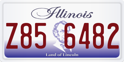 IL license plate Z856482