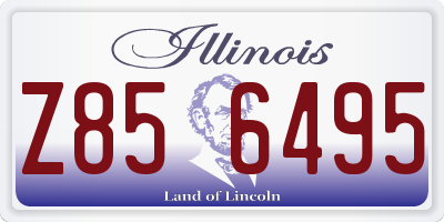 IL license plate Z856495