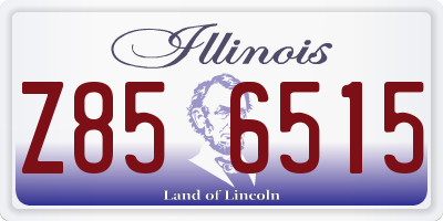 IL license plate Z856515