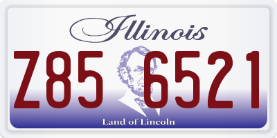 IL license plate Z856521