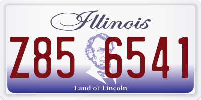 IL license plate Z856541