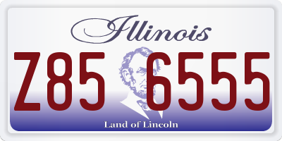 IL license plate Z856555