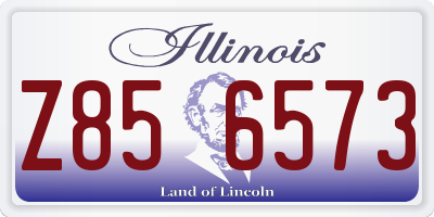 IL license plate Z856573