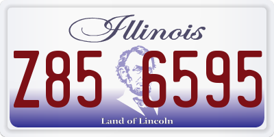 IL license plate Z856595