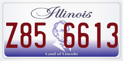 IL license plate Z856613