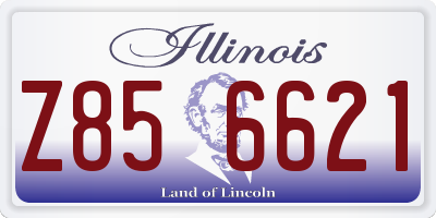 IL license plate Z856621