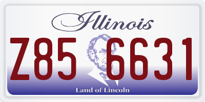 IL license plate Z856631