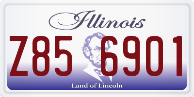 IL license plate Z856901