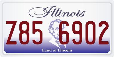 IL license plate Z856902