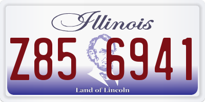 IL license plate Z856941