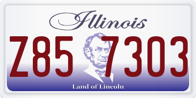 IL license plate Z857303