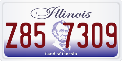 IL license plate Z857309