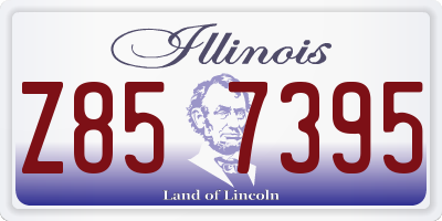IL license plate Z857395