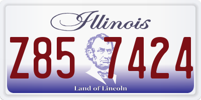 IL license plate Z857424