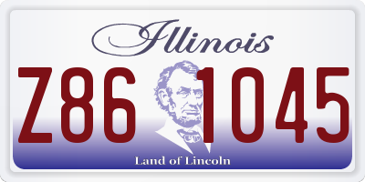 IL license plate Z861045