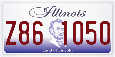 IL license plate Z861050