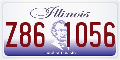 IL license plate Z861056