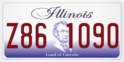 IL license plate Z861090