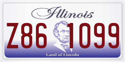 IL license plate Z861099
