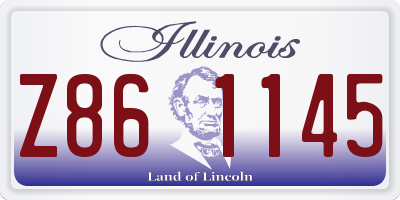 IL license plate Z861145