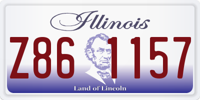 IL license plate Z861157