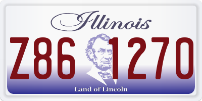 IL license plate Z861270