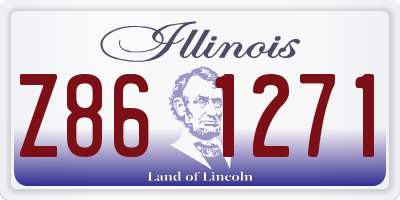 IL license plate Z861271