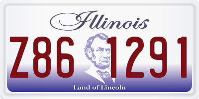 IL license plate Z861291