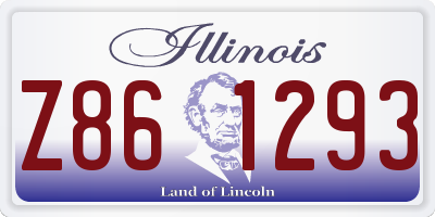 IL license plate Z861293
