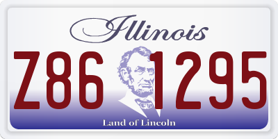 IL license plate Z861295