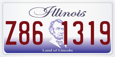 IL license plate Z861319