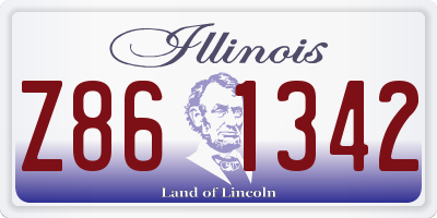 IL license plate Z861342