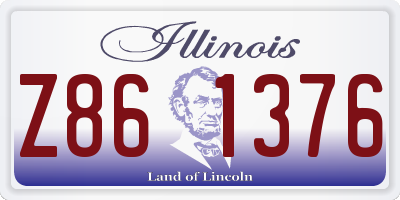 IL license plate Z861376
